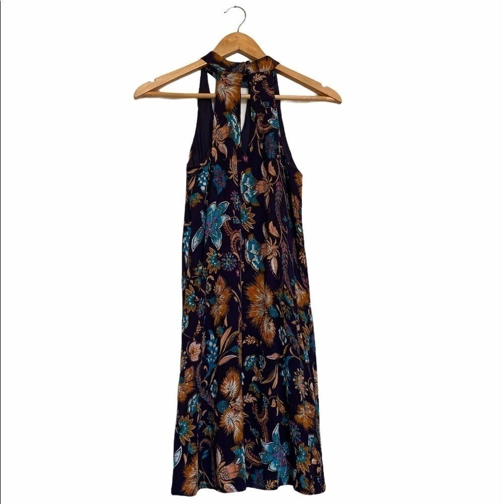 Xhiliration Floral Cut Out Dress - Picture 4 of 4